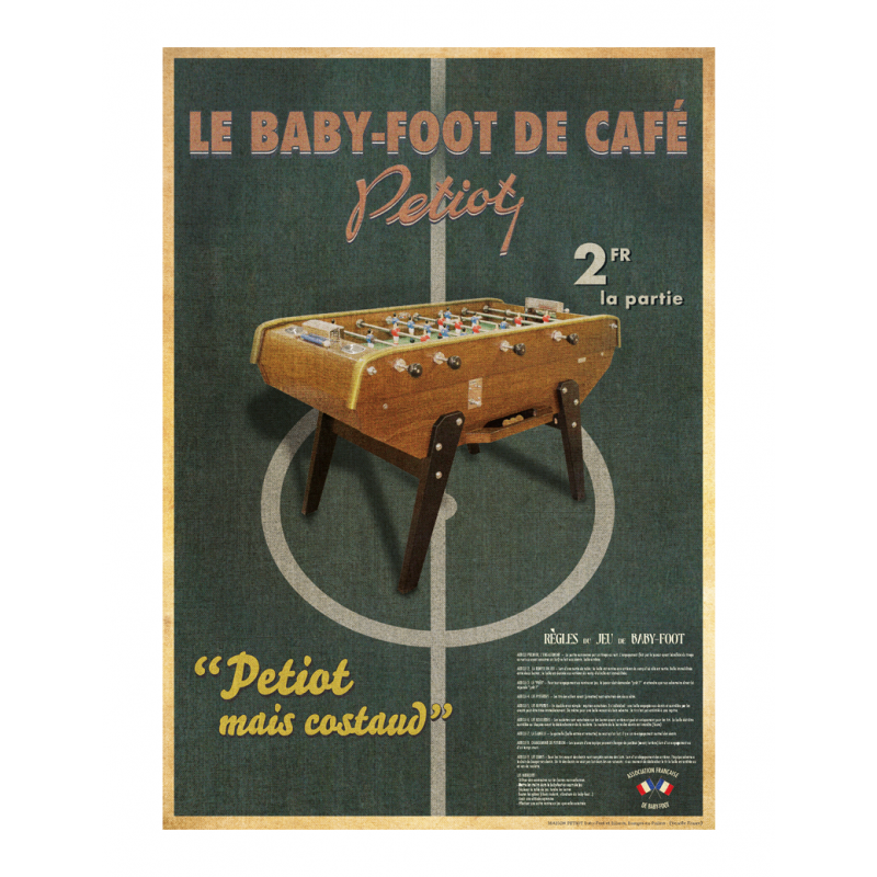 baby foot bonzini b60 - jeux cafe