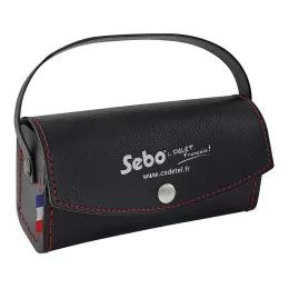 TROUSSE EN CUIR POUR PALETS FONTE NOIRE