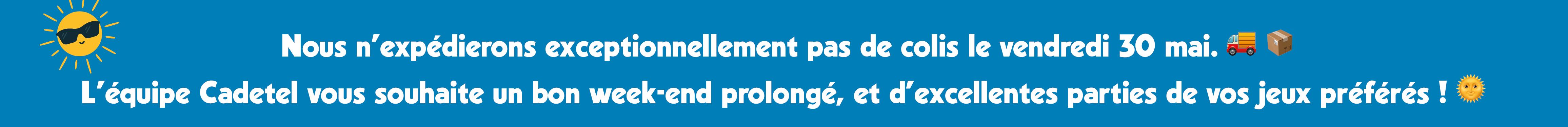 FERMETURE PONT 30 MAI